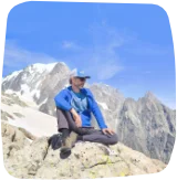 photo de Christophe, accompagnateur en montagne