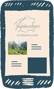 Couverture du magazine Vagabondages sur la randonnée