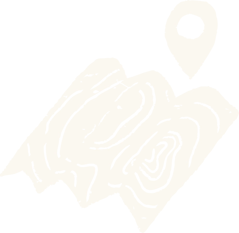 illustration carte de randonnée