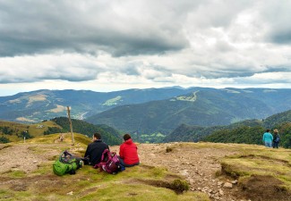 Traversée des Hautes Vosges en liberté - France