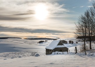 Raquettes Liberté en Aubrac - France