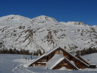 Raquette sauvage en Clarée - France