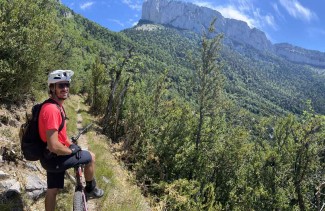 Chemins du Soleil à VTT : Die - Sisteron - France