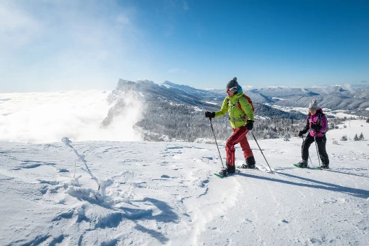 Raquettes hivernales en liberté et détente Vercors - Photo 4