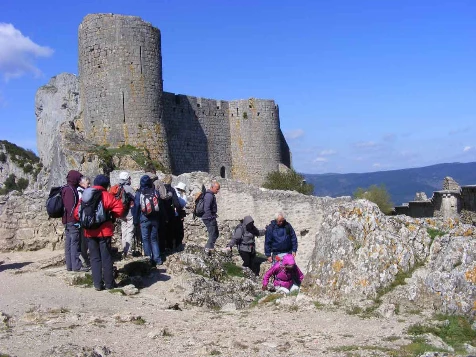 Route des Chateaux Cathares : Citadelle du Vertige - Photo 2