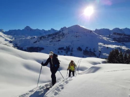 Ski de Rando dans les Aravis - Photo 1