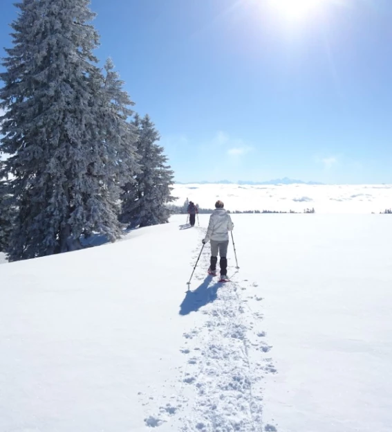 Le manteau blanc d'hiver : les stations de ski des monts du Jura