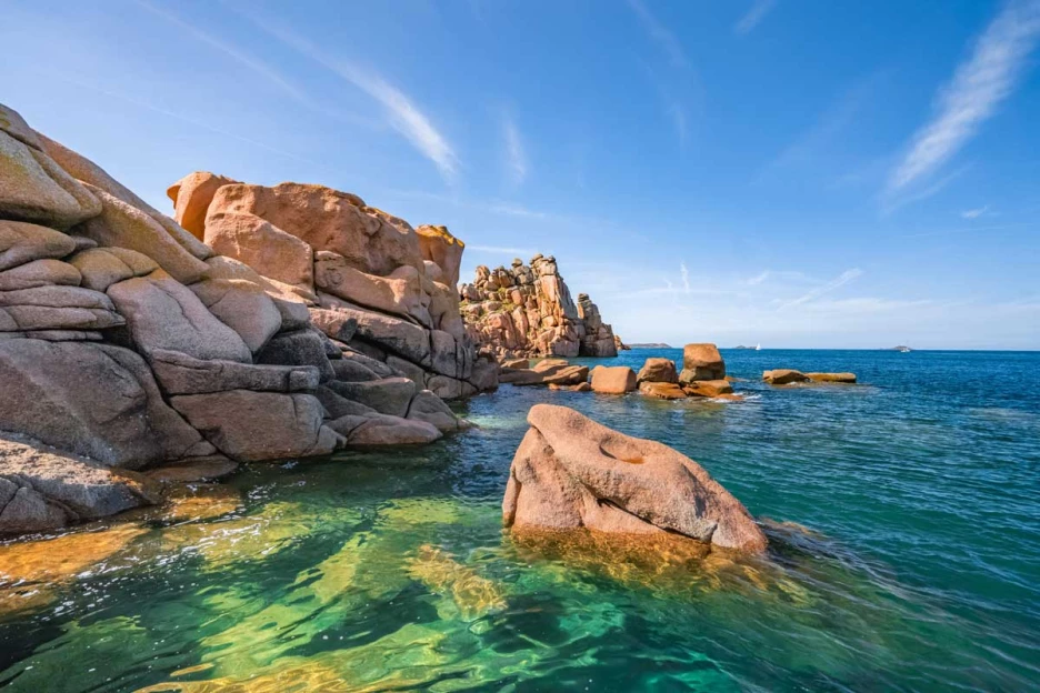 La côte de Granit Rose et l'île de Bréhat - Bretagne