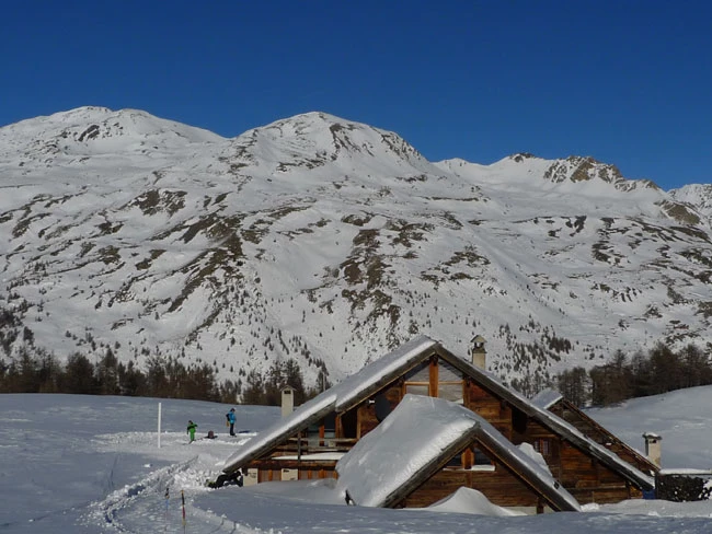 Raquette sauvage en Clarée - Alpes du Sud