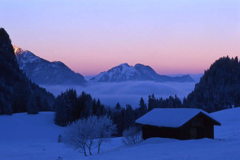 Week-end Trappeur Abondance - Alpes du Nord